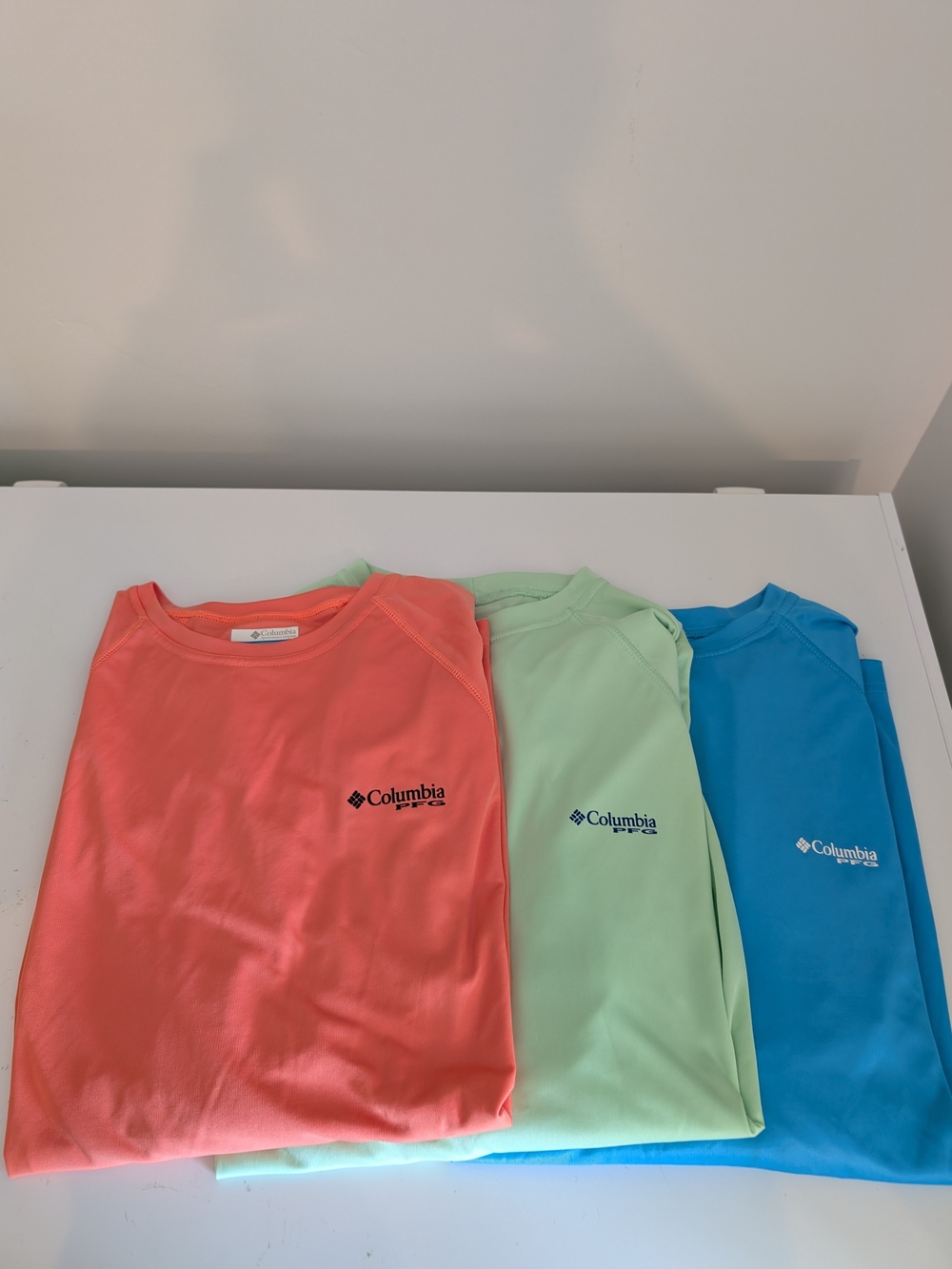 SET of THREE Men's Columbia PFG Omni-Shade Sun Shirts
